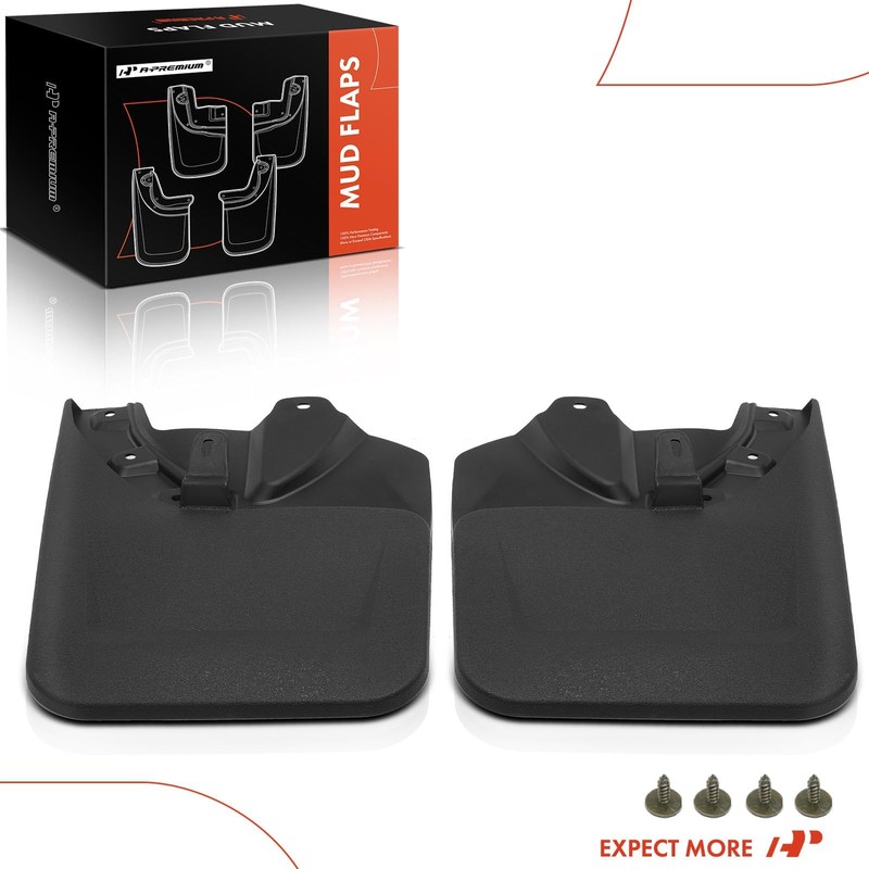 A-Premium Set of 2PCS Mud Flaps Splash Guards Mudflaps Mudguards