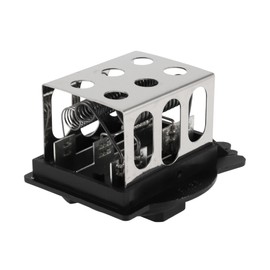 Motoforti HVAC Blower Motor Resistor Heater Blower Resistor for Peugeot 307 2003-2010 Metal, ABS No.9673999880 Black