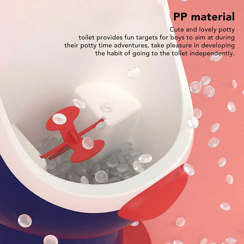 Cartoon Potty Training Urinal Adjustable Wall Mounted Standing Potty Practice