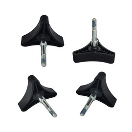 4pcs Knob Replacement Part Universal for Rolling Walker Rollator, Foldable Rollator Walker, Hand propelled Walker etc, General Parts of Rollator Walker Accessories