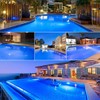 XIUBE 12V 36W LED Pool Bulb Ocean Blue Light, 4200lm