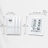 Indoor Outdoor Thermometer Wireless with 3 Remote Sensors, Digital Temperature