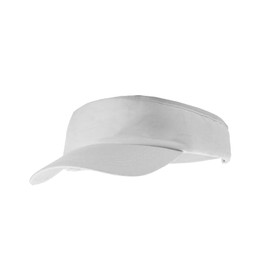 eBuyGB Adult Sun Visor - Unisex Sun Summer Sports Shade Cap Hat (White)