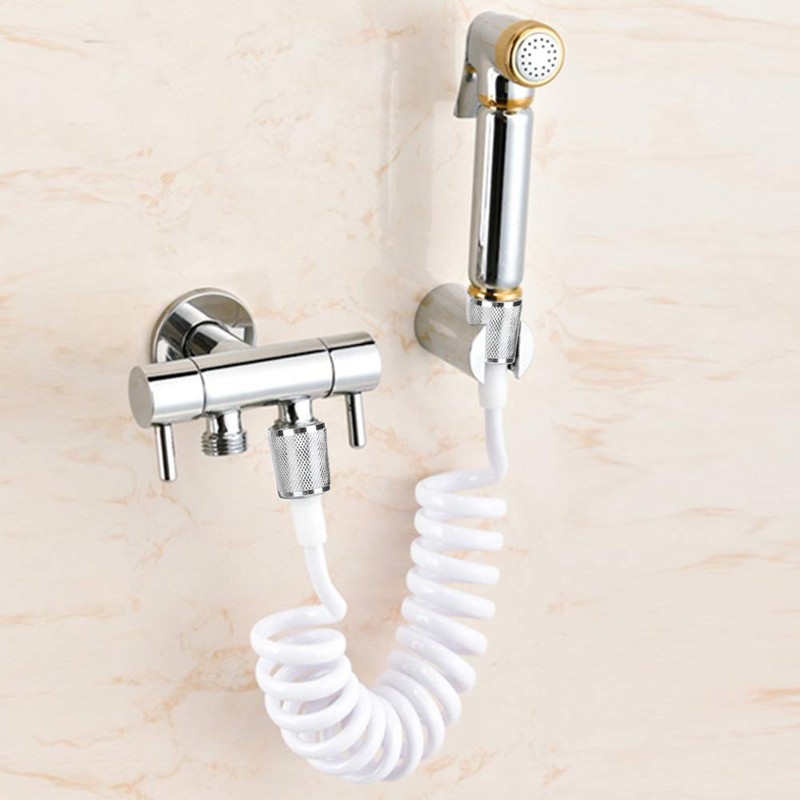 Flexible Shower Hose, Water Plumbing Toilet Bidet Sprayer Gun Bathroom