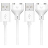 2Pack Magnetic USB DC Charger Cable Replacement Charging Cord 2.6Ft