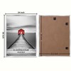 ELSKER&HOME 24x36 Poster Frame 3 Pack, Sliver Picture Frame for
