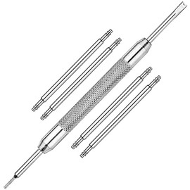 Vintage Time Watches | 4 x Spring Bars Plus Tool Watch 2.5mm Pins Repair Heavy Duty Steel Strap | 24mm