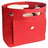 MISIXILE Mini Tote Purse organizer insert, Felt lightweight Handbag Organizer