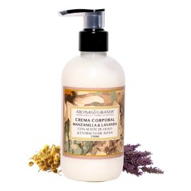 Crema Corporal Hidratante de Manzanilla y Lavanda con Aceite de Oliva 250 mL