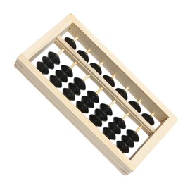HONMEET 1pc Mini Wooden Abacus Decoration for Home and Education Unique Photo Prop for First Birthdays and Design Easy to Carry and Store Present for Collectors