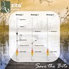 Zite Fishing Trout Blinker Set Neon - 5 Pieces 3