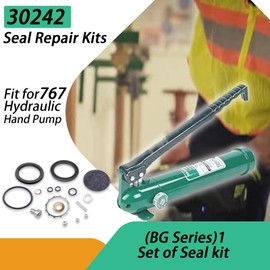 Ciuouient 30242 Hydraulic Repair Seal Kit/Seal Repair Kits Fit for 767 Hydraulic Hand Pump (BG Series)1 Set of Seal kit