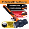 WEDO 3lb Sledge Hammer With Fiberglass Handle, Drilling Hammer, Club