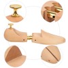 2Pcs Wood Anti Deformation Anti Wrinkle Adjustable Women Men Shoe