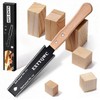 Japanese Hand Saw,6-Inch Double-Edge Pull Saw,SK5 Flexible Blade, Flush Cut