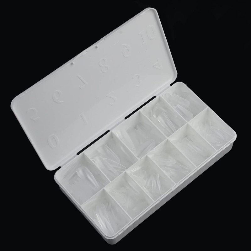 SLNXA 600 Pcs Tips Soft gel OBP, Soft Gel Tips