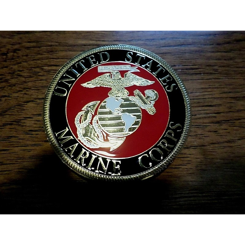U.S MARINE CORPS EGA USMC AUTOMOBILE GRILL EMBLEM AUTO HOME