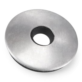 LEPEVNEY 19x5.5x2.8mm Bonded Sealing Washers Stainless Steel EPDM Rubber Backed Screw Gasket - 100 Pcs Pack M5.5 * 19