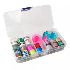 Lecute Shop Set 20 Washi Tapes Cinta Decorativa Dispensador + Estuche