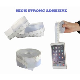 Weather Stripping Door Seal Strip,Door Strip Bottom for Doors Silicone Sealing Sticker Adhesive for Doors and Windows Gaps of Anti-Collision Silicone 5M/16FT (35MM, Transparent)