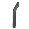 All States Exhaust Stack - 1-1/2" x 12" Curved Black