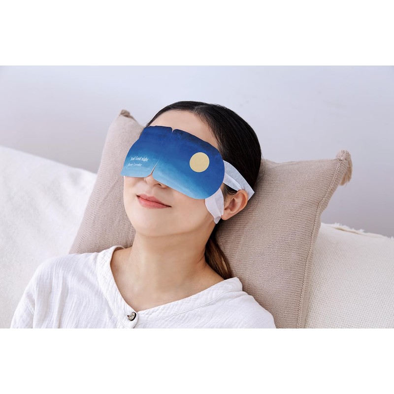 AndGoodnight Untie Hot Eye Mask Sleepy Lavender 5 Pack