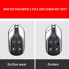 MYMOCCY Key Fob Chain Case Holder Protector Compatible For Maserati