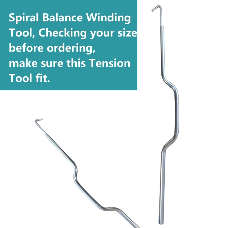 Non Tilt Window Spiral Balance Tension Tool MP3788, Pack of