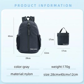 mefound 20L Foldable Backpack Adjustable Waterproof Lightweight Hiking Rucksack Handy Small Daypack for Trekking Camping Mountaineering Climbing