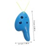 12 Pcs Kids Mini Ocarina Ocarina Practice Instrument Plastic Classical