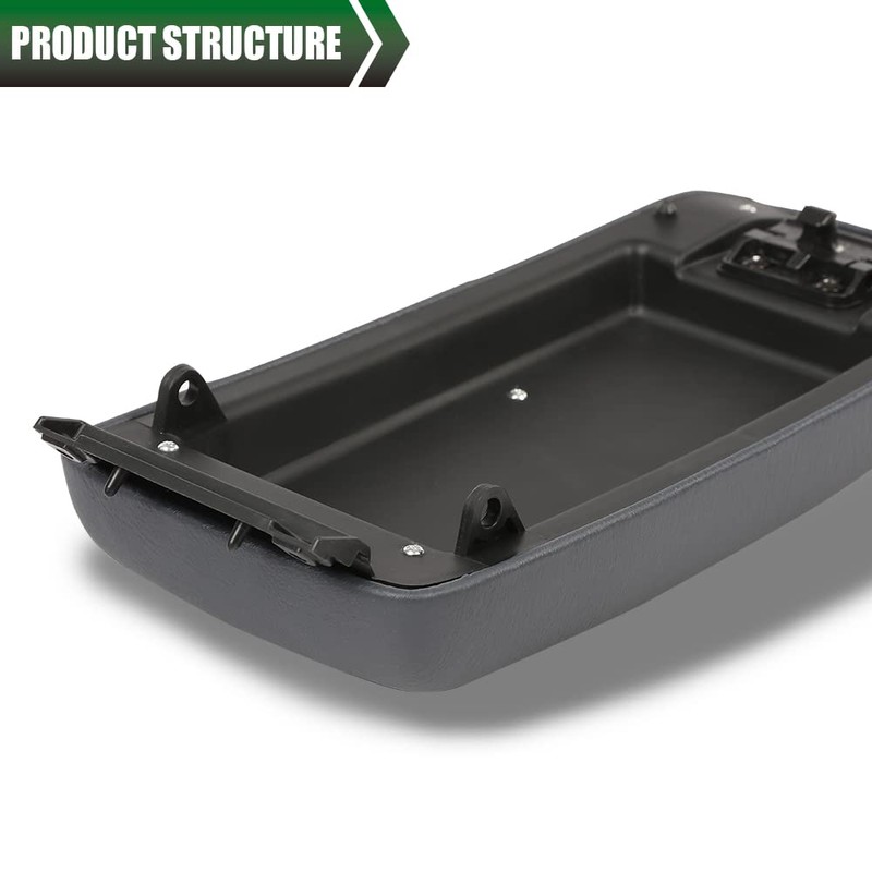 GRAND ORANGE Center Console Lid Compatible with 1996-1998 Toyota 4Runner,1995-2000