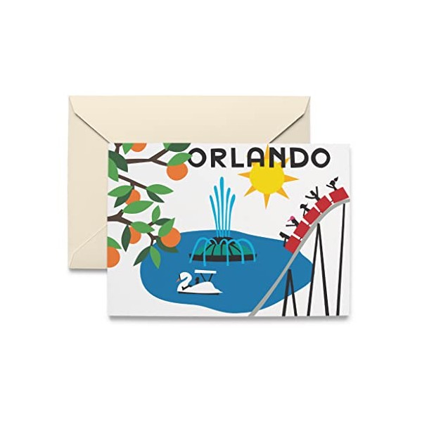 R. Nichols Orlando Note Cards Box of 10