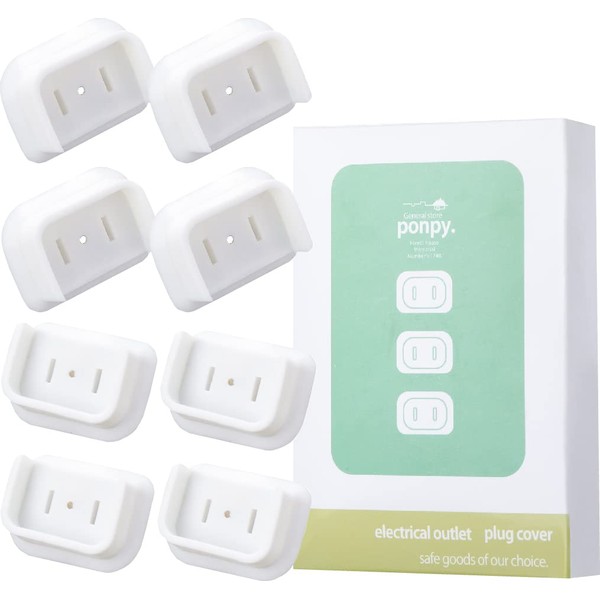 ponpy Plug Covers (Design Rights Pending), Set of 8, Outlet