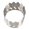 SOUTHJIELING Stove Windshield Stainless Steel Camping Stove Windshield Screen Wind-proof