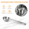 Aieve 5g Creatine Scoop,2 Pack Stainless Steel Measuring Scoops for