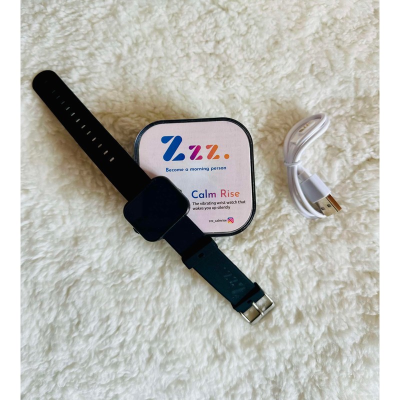 Zzz. CalmRise2 - Silent Alarm Clock Vibrating Watch