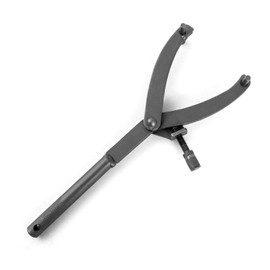 QWORK® Adjustable Fly Wheel Wrench, Motorcycle/Bike Clutch Flywheel, Universal Wrench Spanner Pulley Sprocket Holder Locking Tool