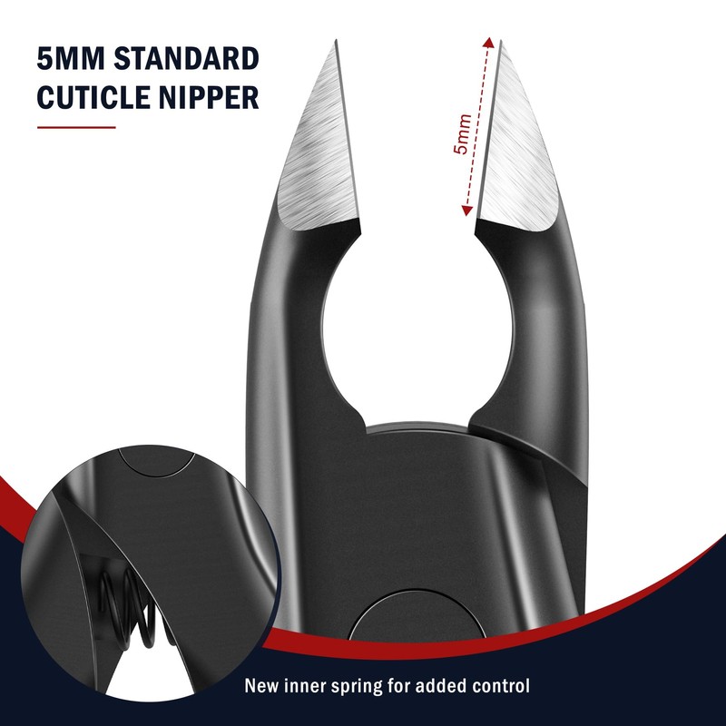 FVION Precise Cuticle Nippers, Extra Sharp Cuticle Nippers, Cuticle Scissors,