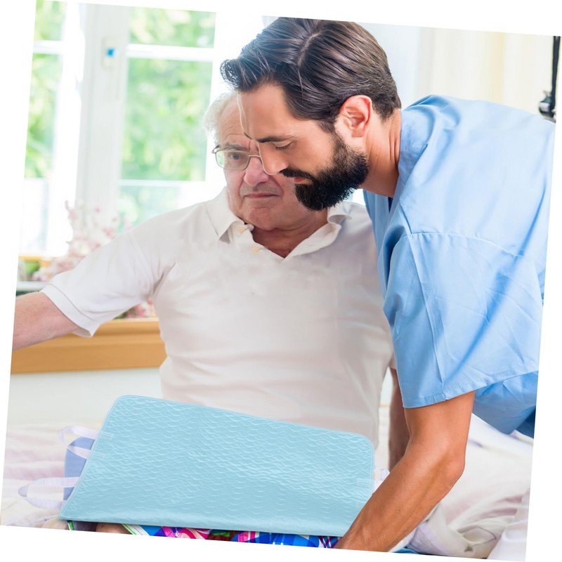 COLLBATH Rainproof Mattress Bed Handles Waterproof Fitted Sheet for Elderly