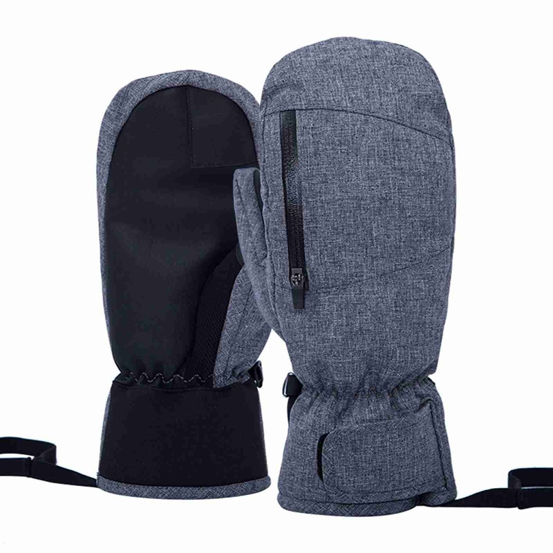 Snowboard Mittens for Women Men Waterproof Ski Gloves Touchscreen Snow