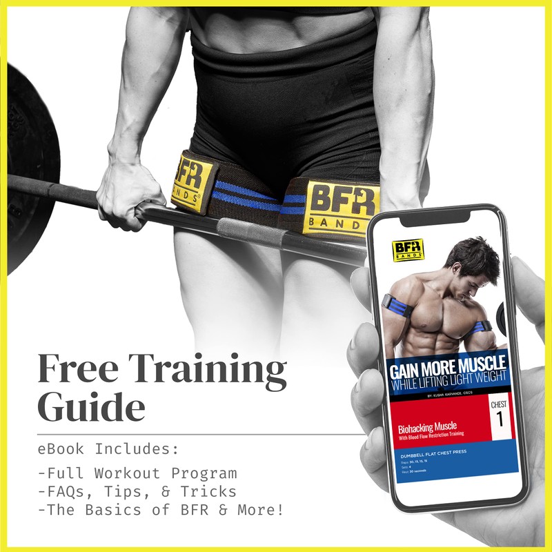 Blood Flow Restriction Bands - 2 Pack for Legs, Booty