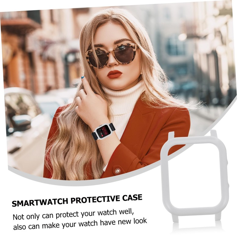 jojofuny 2pcs Stylish Smartwatch Pc Protective Case for Millet Lightweight