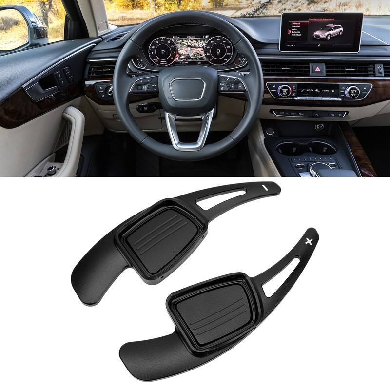 Pair Aluminum Alloy Paddle Shifter Extension for A3 8V A4