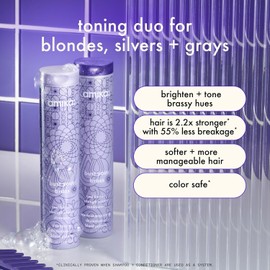 amika bust your brass cool blonde repair shampoo