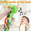 LIGHTDESIRE Baby Toys Musical Caterpillar,Infant Toys Stuffed Animals with Ruler