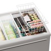 SANNO Chest Freezer Baskets Organizer, Deep Freezer Baskets Bin Sturdy