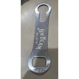 Jim Beam Black - large metal bottle opener - type used at Bar - New