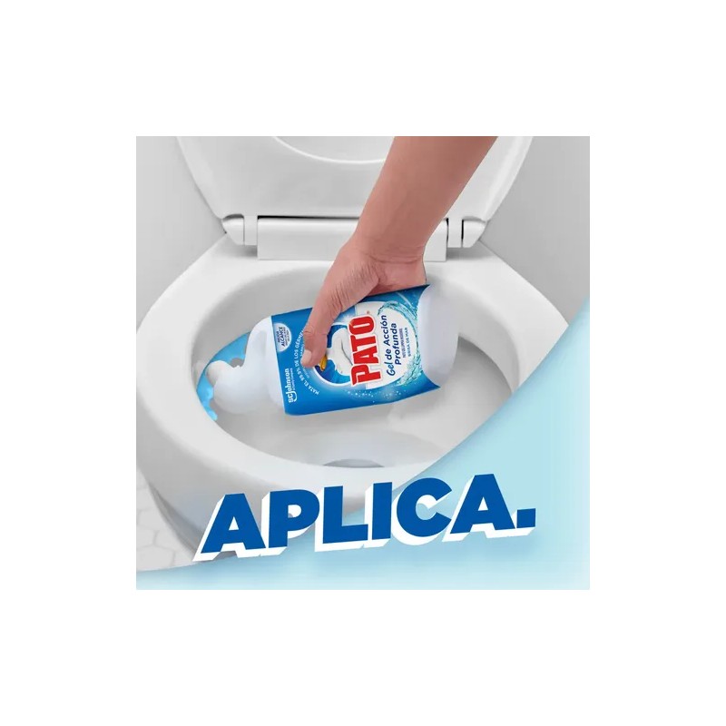 Limpiador De Baños En Gel Pato Brisa De Mar 500ml