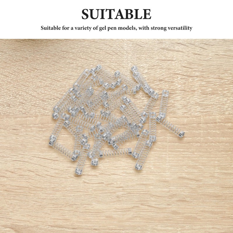 LEDMOMO 20pcs Stainless Steel Compression Spring for Pen Spring Refill,