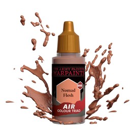 The Army Painter Warpaints Air - Non-Toxic Water Based Airbrush paint – acrylic paint and primer for Tabletop Roleplaying, Boardgames, and Wargames Miniature Model Painting (Nomad Flesh)
